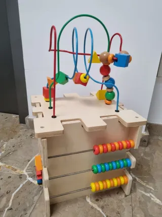 Juego educativo madera infantil