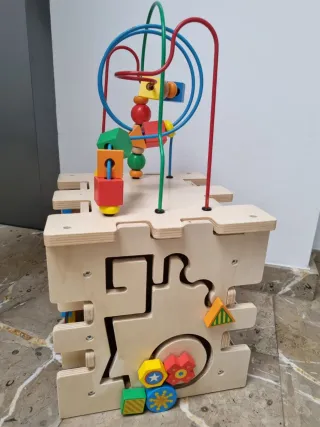 Juego educativo madera infantil