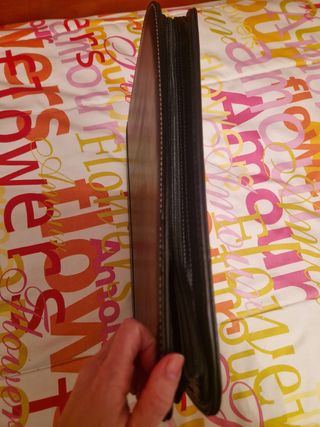 Carpeta ejecutiva con calculadora