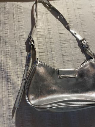 Bolso plateado