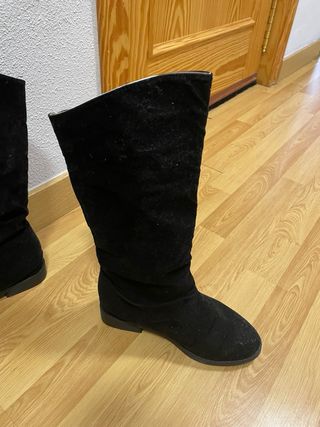 Botas altas mujer negras