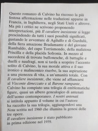 Il Cavaliere Inesistente - Italo Calvino