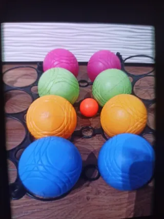 Juego de Petanca con 8 Bolas