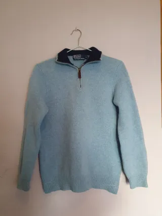 Jersey Polo Ralph Lauren Media Cremallera Talla M