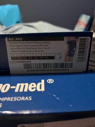 Rodillera Thermo-med Talla L NUEVA