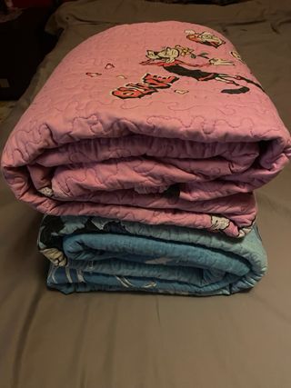 Trapunta Fleece 170x240 cm Popeye Calcio