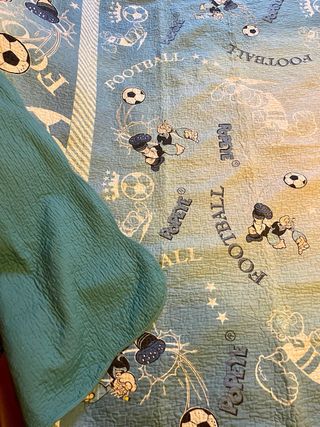 Trapunta Fleece 170x240 cm Popeye Calcio