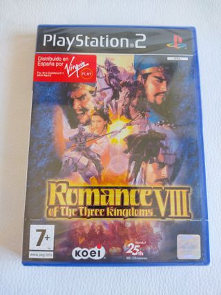 Romance of the Three Kingdoms VIII PS2 Precintado