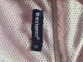 Chubasquero estampado rosa 8 años