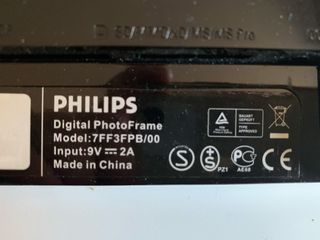 Cornice digitale Philips PhotoFrame 7FF3FPB/00
