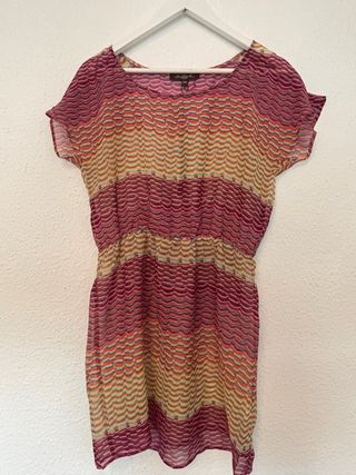 Pareo de baño estampado