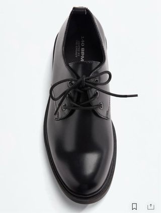 Zapato tipo martens negro