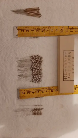 Set per agopuntura e auricoloterapia cinese