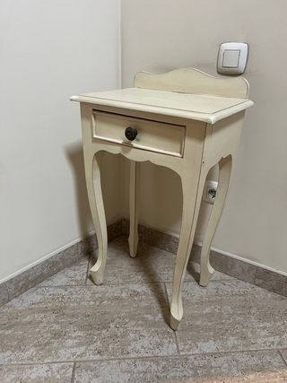 Mesitas de noche de madera (pack 2)