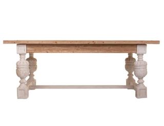 Mesa de comedor madera rústica
