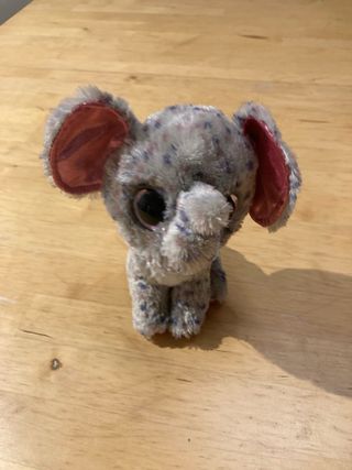 Lote 3 Peluches: Elefante, Burro y Vaca