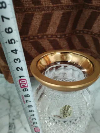 Jarrón Cristal Bohemia.