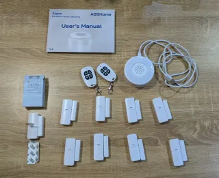 Kit Seguridad Hogar Inalámbrico AGS Home