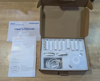 Kit Seguridad Hogar Inalámbrico AGS Home