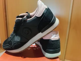 Zapatillas Xti Talla 37 Mujer Negro/Rosa