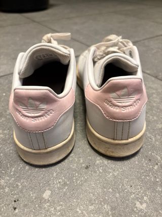 Zapatillas Adidas Stan Smith Blancas y Rosas