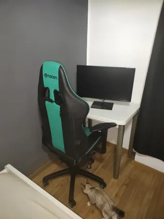 TV Samsung 28 + Mesa blanca