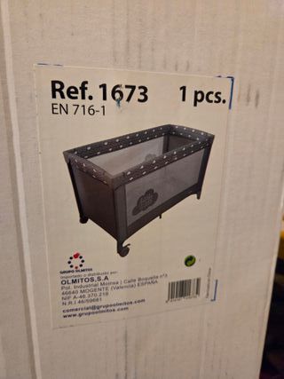 Cuna de viaje Olmitos con colchón