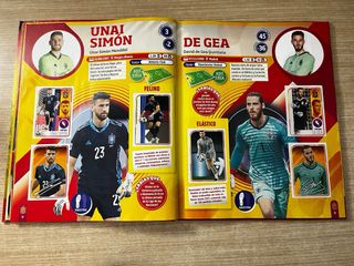 Álbum Panini Selección Española Fútbol Completo