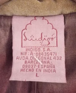 Abrigo estampado Sundigo