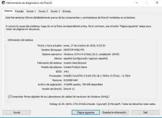 Ordenador para trabajar