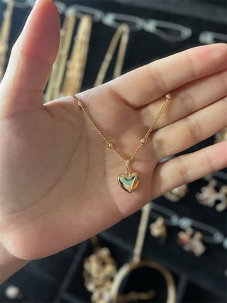 Collar Corazón Dorado