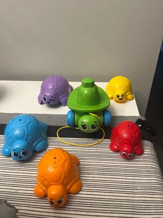 Juguete Vtech Tortugas Apilables con Cuerda