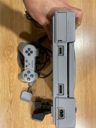 PlayStation PSX con mando y cables xtation sd32gb