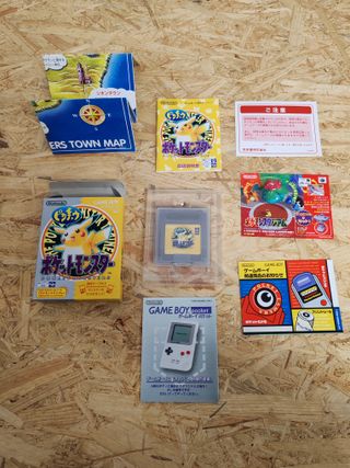 Pokemon Amarillo Game Boy Japon