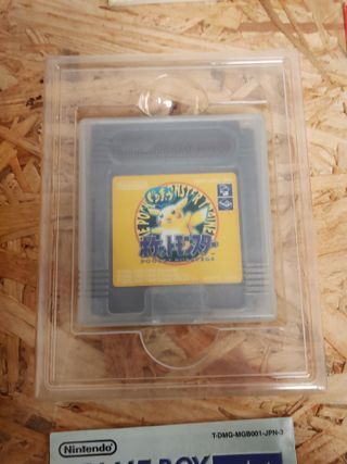 Pokemon Amarillo Game Boy Japon