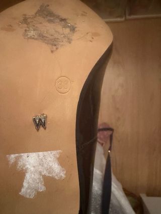 Botas Zara Piel Marrón Talla 39