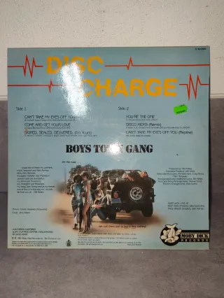 Boys Town Gang - Disc Charge LP Vinilo