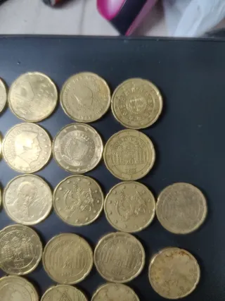 Monedas 20 céntimos Euro (varios países)
