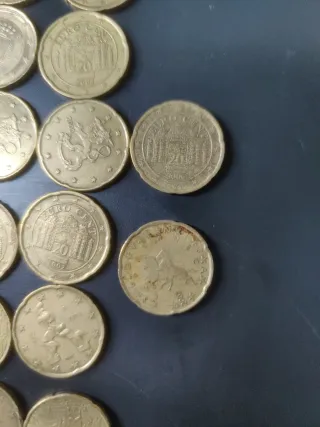 Monedas 20 céntimos Euro (varios países)