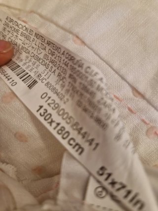 Colcha Zara Home Rosa