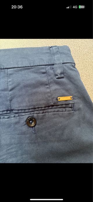 Pantaloncini uomo blu taglia M