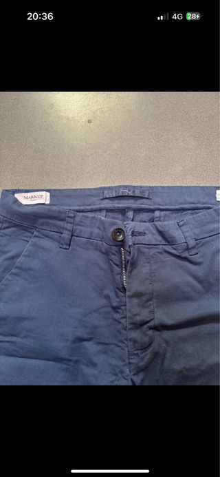 Pantaloncini uomo blu taglia M