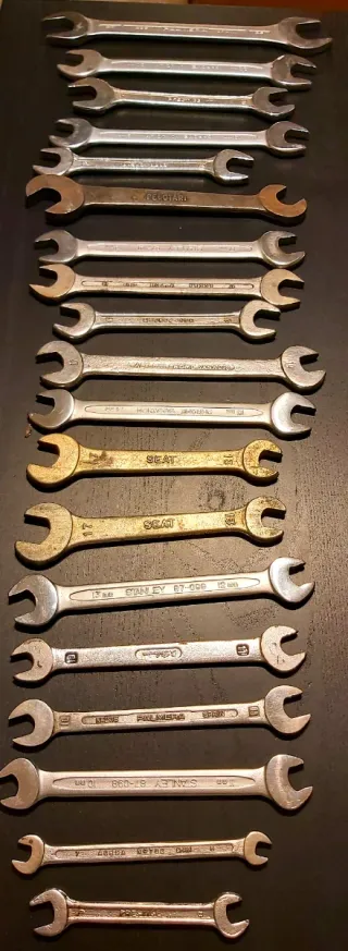 Juego llaves fijas varias medidas