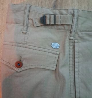 Bermuda Cargo Mango Talla 42 Beige