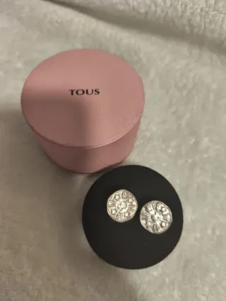 Pendientes Tous Plata Sol