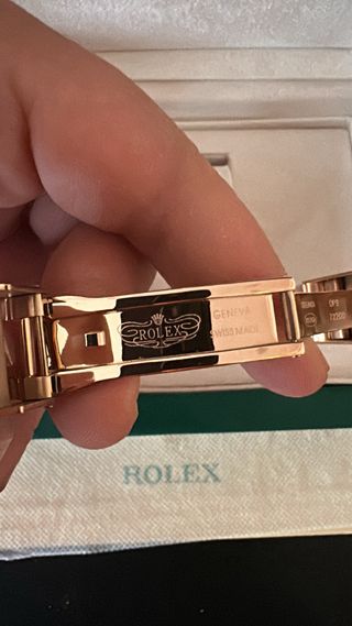 Reloj Submariner Oro Negro