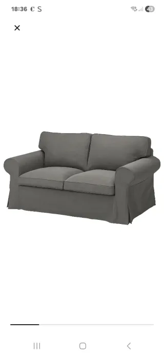 2 Sofás 3+2 plazas Ikea ektorp
