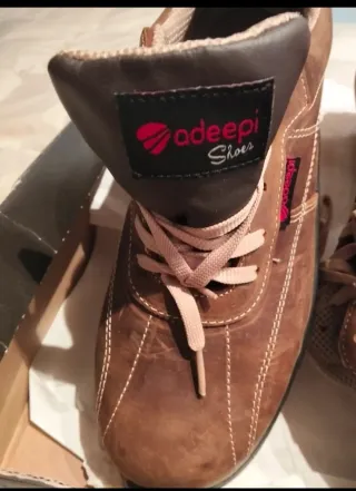 Zapatos de seguridad marrones