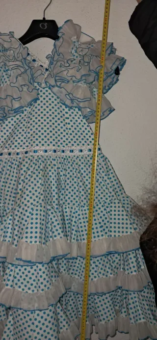 Traje de flamenca con volantes