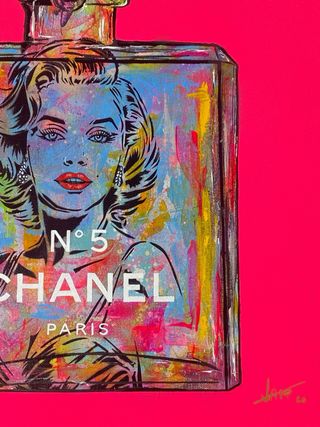 Cuadro Graffiti y Acrílico. “Two Drops to Love”